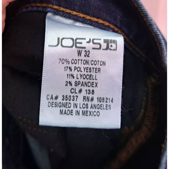 JOES JEANS Maxwell size 32”W x 32”L Medium Dark Denim - Picture 6 of 7